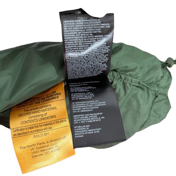 The North Face Women's Size XXL Hydrenalite Down Hoodie Puffer Jacket 600 Green - Picture 14 of 16